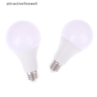 [attractivefinewell] หลอดไฟสปอตไลท์ LED E27 5W 7W 9W 12W 15W 18W สีขาวอบอุ่น TIV