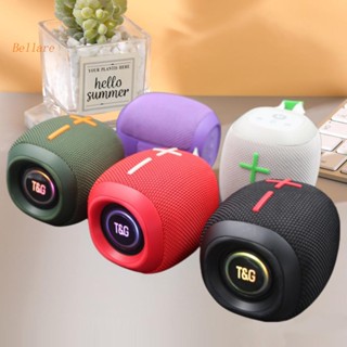 {ขายดี 99} ลําโพงเครื่องเล่นเพลง บลูทูธ 5.3 TWS 1800mAh แบบพกพา [Bellare.th]