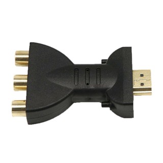 อะแดปเตอร์แปลง 1080P HDMI เป็น 3 RCA Video Audio AV ขนาดพกพา