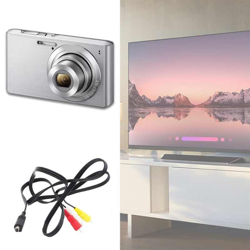 WU Camera Data Transfer Cable AV RCA to 10Pin Port VMC 15FS Adapter Cord for