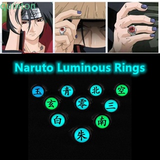 Quinton แหวนคอสเพลย์อนิเมะ Akatsuki Member Ring Konan Hidan Zhu พร็อพสําหรับแต่งคอสเพลย์