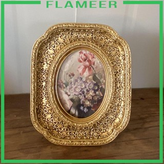 [Flameer] กรอบรูป ลายนูน สไตล์โบราณ สําหรับแขวนตกแต่งผนังบ้าน เทศกาลปีใหม่