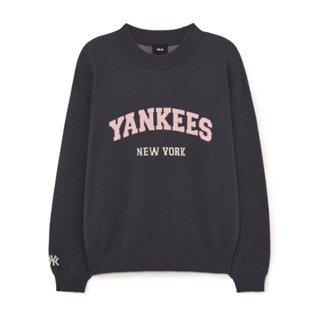 MLB เสื้อสเวตเตอร์ Unisex รุ่น 3AKPV0134 50CGS - สีเทา