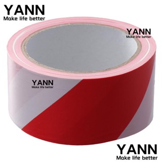 Yann1 เทปเตือนความปลอดภัย สีแดง สีขาว สําหรับทํากิจกรรมกลางแจ้ง