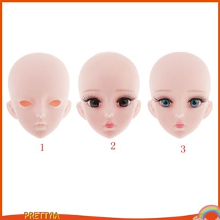 [PrettyiaTH] หัวตุ๊กตา ตัวเมีย อุปกรณ์เสริม สําหรับซ่อมแซมตุ๊กตา 1/3 BJD