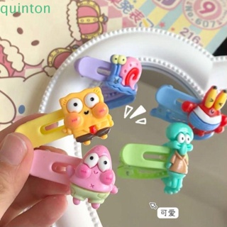 Quinton กิ๊บติดผม ลายการ์ตูน SpongeBob Duckbill สไตล์เรโทร สําหรับผู้หญิง