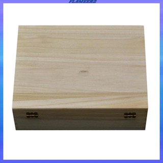[Flameer2] กล่องไม้เก็บเครื่องประดับ ขนาดเล็ก สําหรับบ้านตุ๊กตา 1 ชิ้น