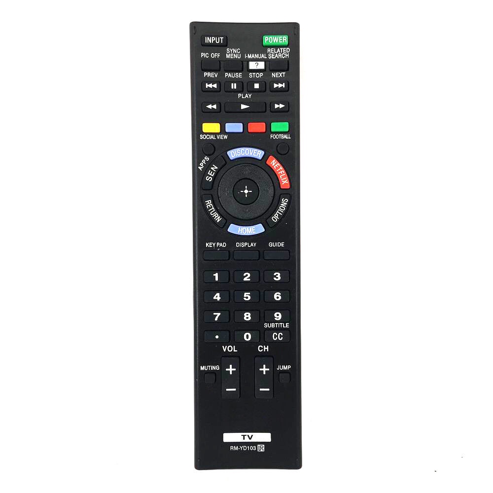 รีโมทคอนโทรลใหม่ RM-YD103 สําหรับ SONY LCD TV KDL32W700B,KDL42W700B,KDL173-32W700B