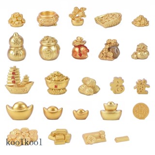 Kool ฟิกเกอร์นําโชค ขนาดเล็ก สําหรับตกแต่งภูมิทัศน์ DIY