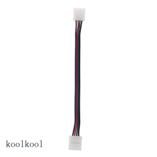 Kool อะแดปเตอร์เชื่อมต่อสายไฟ LED 4 Pin 10 มม. 17 ซม. สําหรับไฟ LED 5050 St