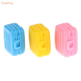 Cooltoy โมเดลกระเป๋าเดินทางจิ๋ว 1:12 อุปกรณ์เสริม สําหรับตกแต่งบ้านตุ๊กตา 1 ชิ้น