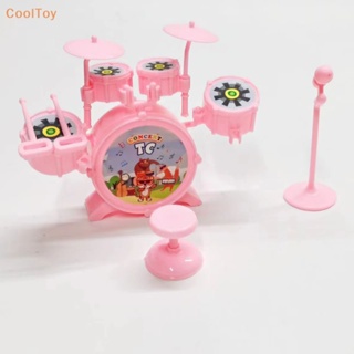 Cooltoy กลองชุดเฟอร์นิเจอร์จิ๋ว อุปกรณ์เสริม สําหรับบ้านตุ๊กตาบาร์บี้ 1/12