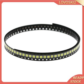 [Lovoski2] ชิปหลอดไฟ LED SMD 3528 (1210) (เมาท์พื้นผิว 3 มม. X 3 มม. 3V 6V 9V) 100 ชิ้น