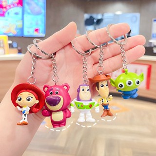 พวงกุญแจ จี้ตุ๊กตาการ์ตูน Toy Story Buzz Lightyear น่ารัก สร้างสรรค์ สําหรับห้อยกระเป๋า