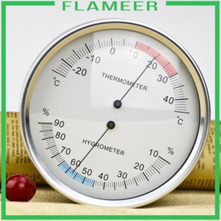 [Flameer] เครื่องวัดความชื้น บารอมิเตอร์ แบบติดผนัง ความแม่นยําสูง สําหรับครัวเรือน 1 ชิ้น