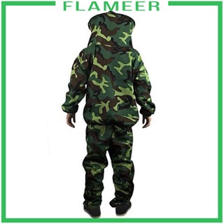 [Flameer] เสื้อแจ็กเก็ต ผ้าตาข่าย ระบายอากาศ สําหรับเลี้ยงผึ้ง