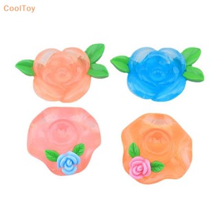 Cooltoy ขายดี หมวกเรืองแสง รูปดอกไม้ ใบไม้สีเขียว สําหรับตกแต่งภูมิทัศน์ DIY 1 ชิ้น