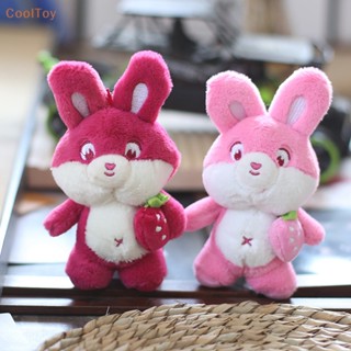 Cooltoy พวงกุญแจ จี้ตุ๊กตากระต่าย สตรอเบอร์รี่ น่ารัก สร้างสรรค์ 1 ชิ้น