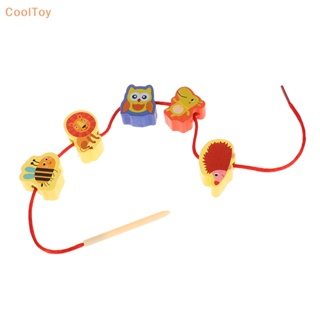 Cooltoy ลูกปัด ลายการ์ตูนผลไม้ 12 16 23 25 ชิ้น ของเล่นเสริมการเรียนรู้เด็ก DIY