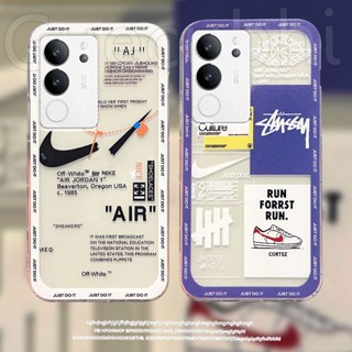 เคสโทรศัพท์Vivo V29 5Gมือถือ ใหม่ 2023 ซิลิโคนนิ่ม ใส ลายสัญลักษณ์ Fahion Air Max สําหรับ เคสVivo V29 5G