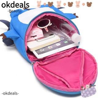 Okdeals กระเป๋าเป้สะพายหลัง ลายไดโนเสาร์ สําหรับเด็กวัยหัดเดิน