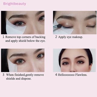 Brightbeauty แผ่นป้องกันอายไลเนอร์ อายแชโดว์ แบบใช้แล้วทิ้ง 20 ชิ้น 50 ชิ้น