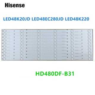 ใหม่ แท้ แถบไฟ Haixin LED48K20JD LED48EC280JD 48K220 10 แถบ 6 ดวง 53 ซม.