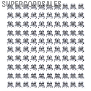 Supergoodsales DIN Rail Mount Terminals  Screw Type Terminal Block for Electrical Connections