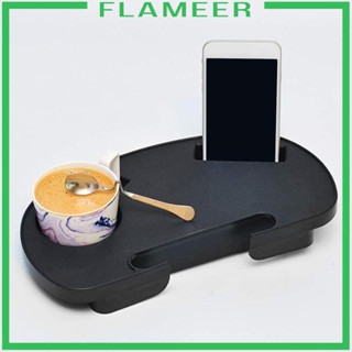 [Flameer] ที่วางแก้วน้ํา พับได้ กว้าง 310 มม. สีดํา สําหรับตั้งแคมป์