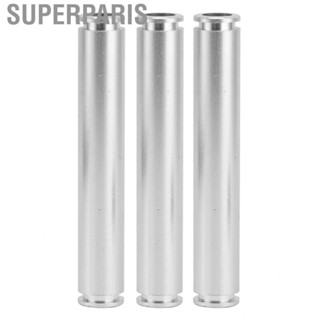 Superparis 3PCS Aluminum Round Tube Tubing  For 0.5/0.7IN