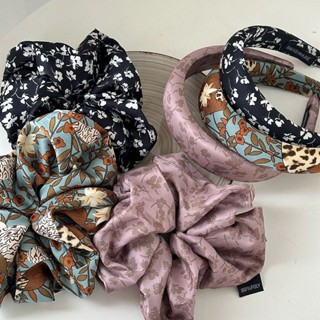 1 ชิ้น แฟชั่น Scrunchies วินเทจ ยางยืด ยางรัดผม เชือกผูกผม สําหรับผู้หญิง เครื่องประดับผม