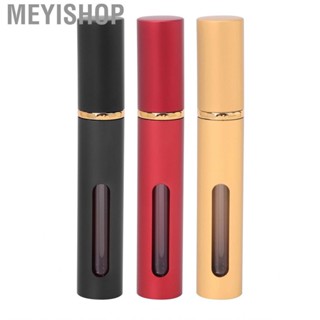 Meyishop Mini Refillable  Bottle Alumite Visible Portable Leakproof Empty Roll On