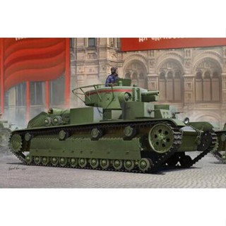 Hobbyboss โมเดลรถถังโซเวียต ขนาดกลาง 1/35 T-28 83851