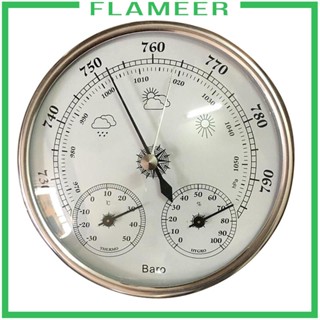 [Flameer] เครื่องวัดอุณหภูมิความชื้นในร่ม กลางแจ้ง ติดตั้งง่าย 130x 65x20 มม.