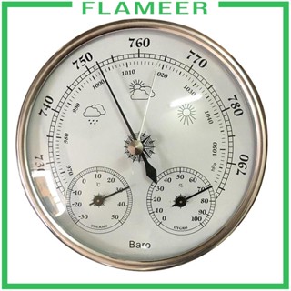 [Flameer] เครื่องวัดอุณหภูมิความชื้นในร่ม กลางแจ้ง ติดตั้งง่าย 130x 65x20 มม.