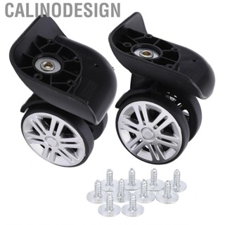 Calinodesign (01)1 Pair Luggage Replacement Wheels Mute Suitcase Caster