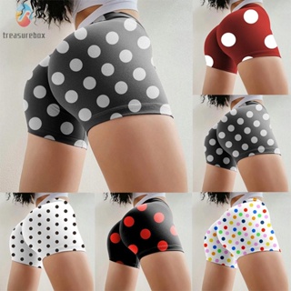 【TRSBX】Womens High Waisted Shorts with Butt Lifting Feature Ideal for Sports and Beach