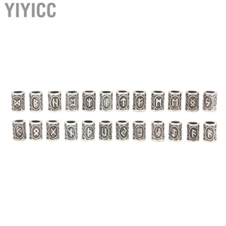 Yiyicc Hair Braiding Beads Retro Alloy DIY Beard Braid Decorations For Women And