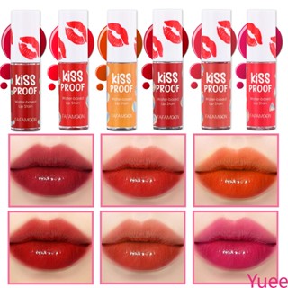 ลิปสติก Water Lip Glaze ไม่ซีดจางย้อม Lip Fluid Moisturizing Matte Lip Glaze ยาวนาน Cross-border ลิปกลอสลิปสติก yuee