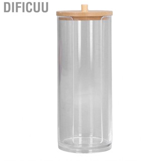 Dificuu Cosmetic Cotton Pad Dispenser Clear Makeup Swabs Holder New