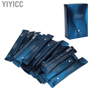 Yiyicc Mouthwash Sticks  Safe Ingredients Travel Size Independent Packaging Mint Fragrance for Home Office Parties