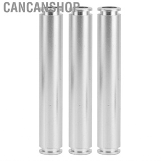 Cancanshop 3PCS Aluminum Round Tube Tubing  For 0.5/0.7IN