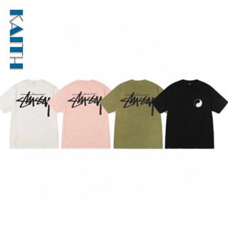 เสื้อยืดคอกลม แขนสั้น พิมพ์ลายตัวอักษร Yin Yang Tai Chi พลัสไซซ์ สไตล์เกาหลี วินเทจ สําหรับผู้ชาย และผู้หญิง สินค้าพร้อมส่ง