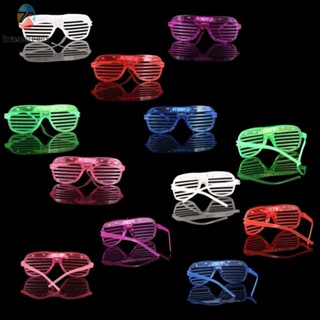 【TRSBX】Replacement LED Glasses Neon Shades Toys Glow In Light Up Shutter The Dark