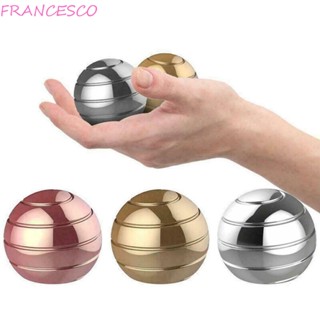 Francesco Fidget Spinner Ball ของเล่นคลาสสิค คลายเครียด ภาพลวงตา หมุนด้านบน ของเล่นคลายเครียด ความวิตกกังวล