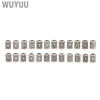 Wuyuu Hair Braiding Beads Retro Alloy DIY Beard Braid Decorations For Women And