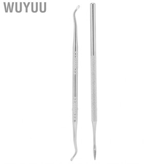 Wuyuu Ingrown File And Lifter Kit Stainless Steel Double Sided Toenail ACM