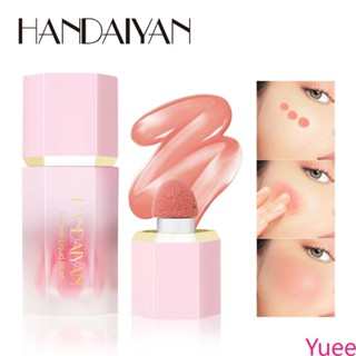 2023 ใหม่ Handaiyan Rouge Water ยุโรปและอเมริกา Air Cushion Blush Liquid High-gloss Rinning Solution yuee