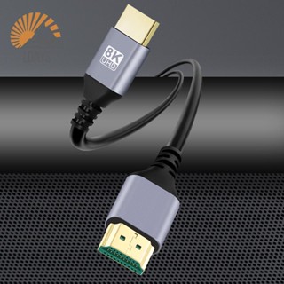 【LDS-th】สายเคเบิล Hdmi 8K UHD Ver 2.1 ความเร็วสูง HDTV 48Gbps สําหรับคอมพิวเตอร์ ทีวี