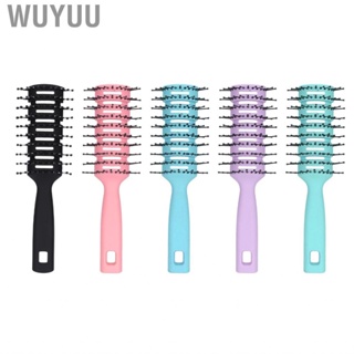 Wuyuu Detangling Hair Brush ABS  Static Non Slip Vented  With Ha